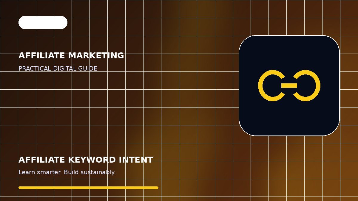 Keyword Intent for Affiliate Sites: A Practical Guide