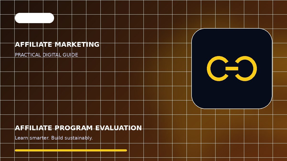 How to Evaluate an Affiliate Program Before Joining