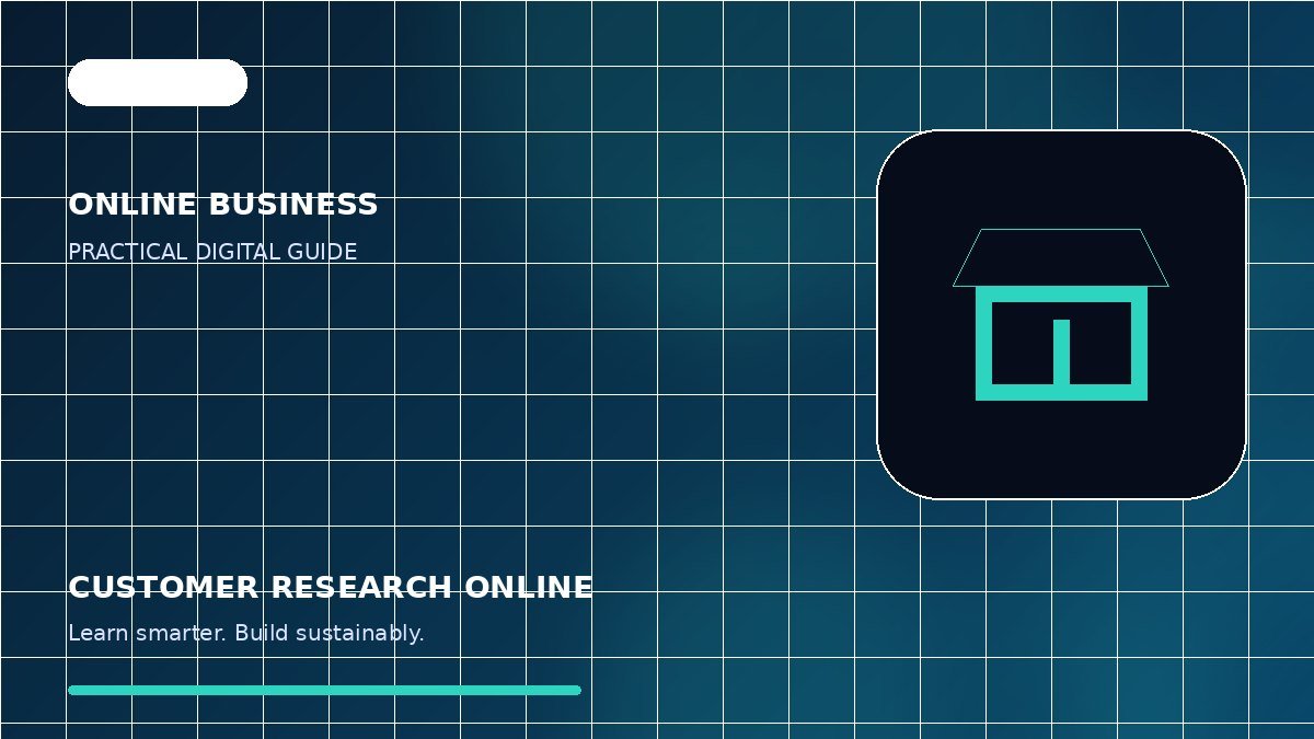 Customer Research for Small Online Businesses