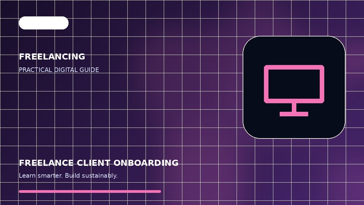 A Better Client Onboarding Process for Freelancers