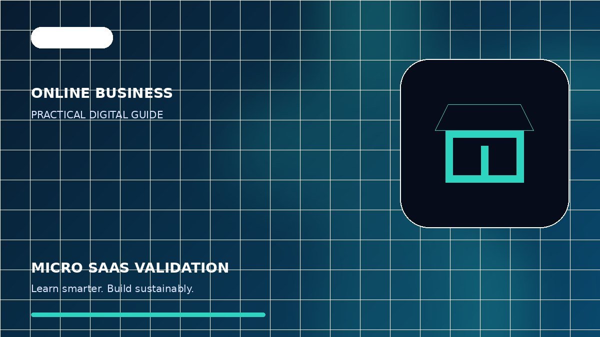 Validate a Micro-SaaS Idea Before You Build