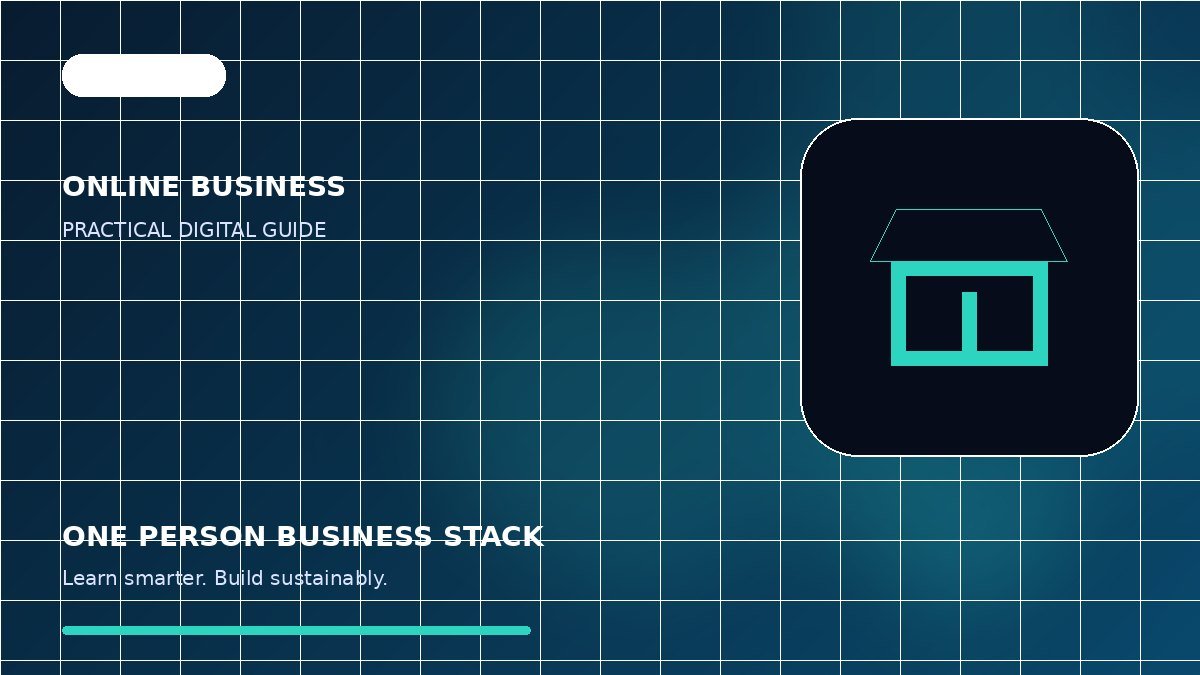 The Lean Tech Stack for a One-Person Online Business