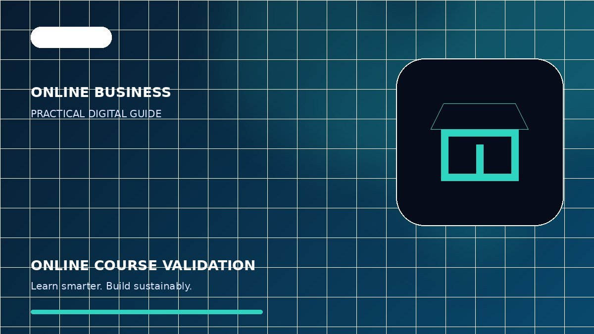 Validate an Online Course Before Recording It