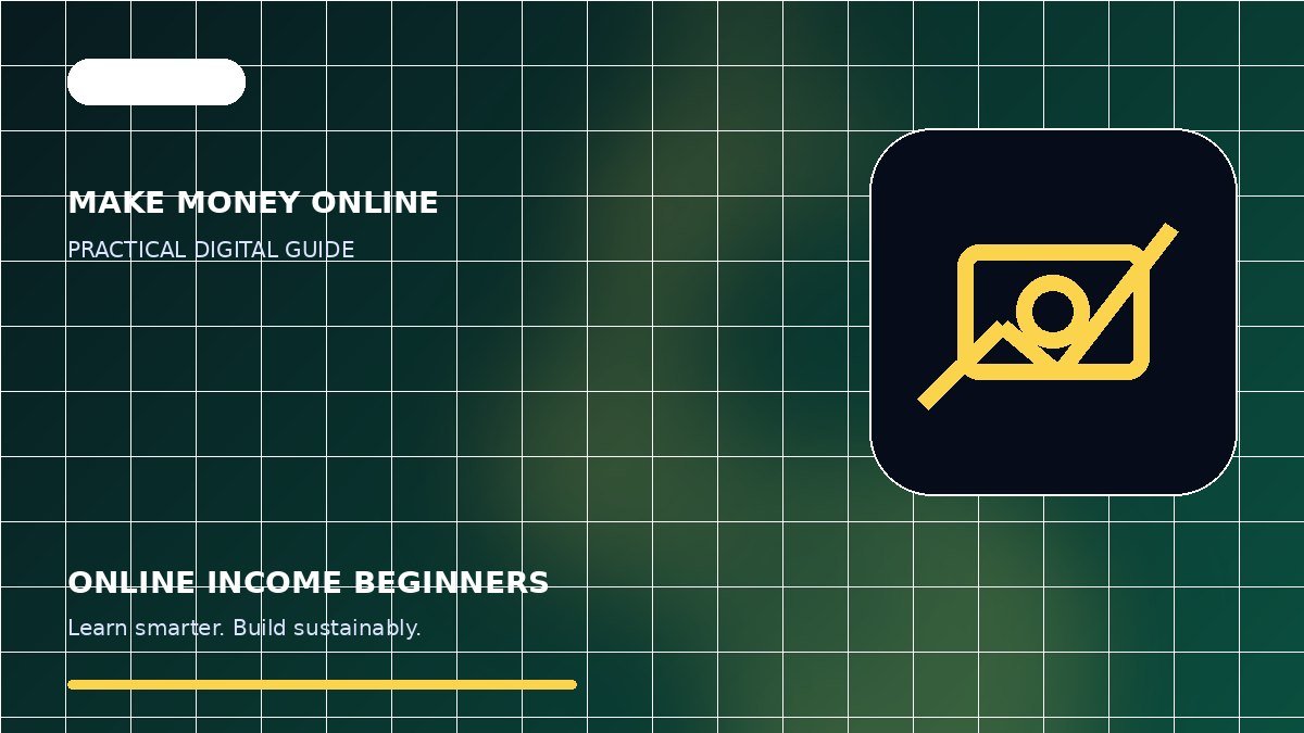 How to Build Your First Online Income Stream
