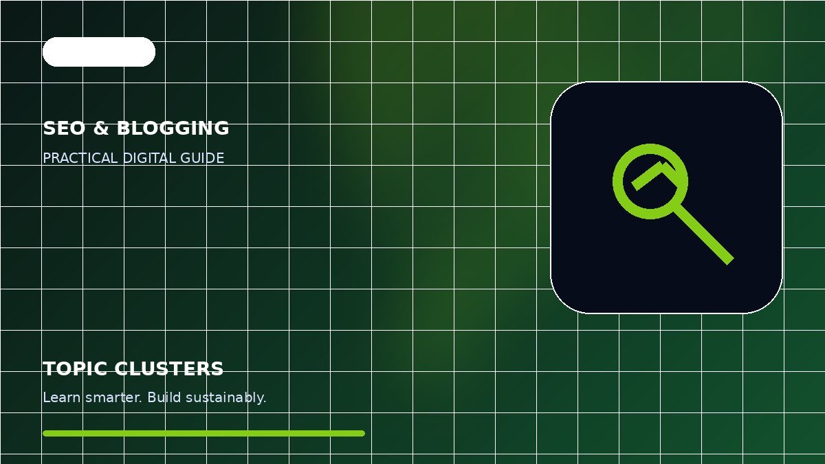 Topic Clusters: بناء سلطة موضوعية دون نشر عشوائي